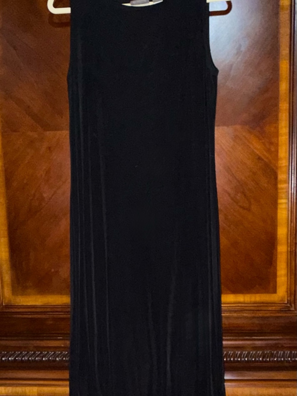 Chico's Black Sleeveless Maxi Dress